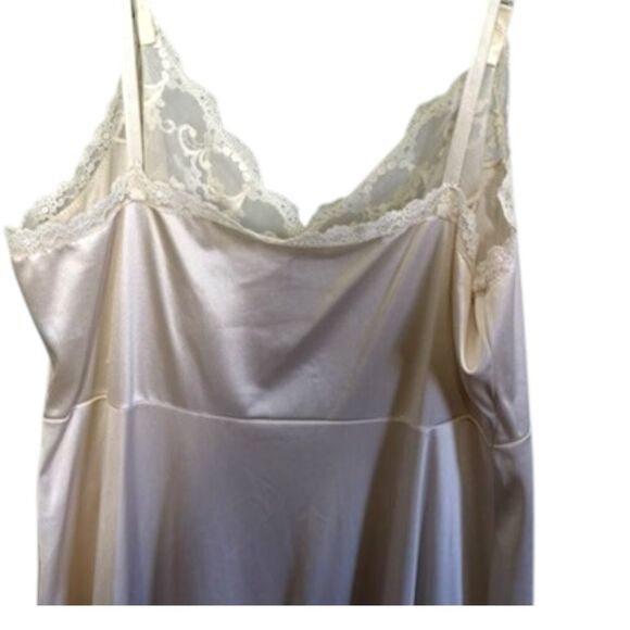Vanity fair Vintage Champagne Slip underdress Nightie size 38 L - Picture 5 of 11